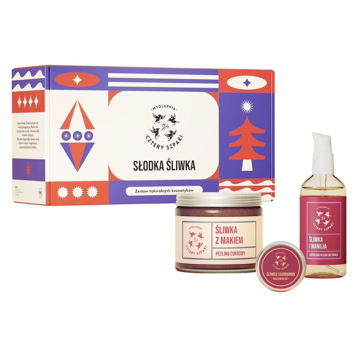 Cztery Szpaki Weihnachtsset: Süße Pflaume
