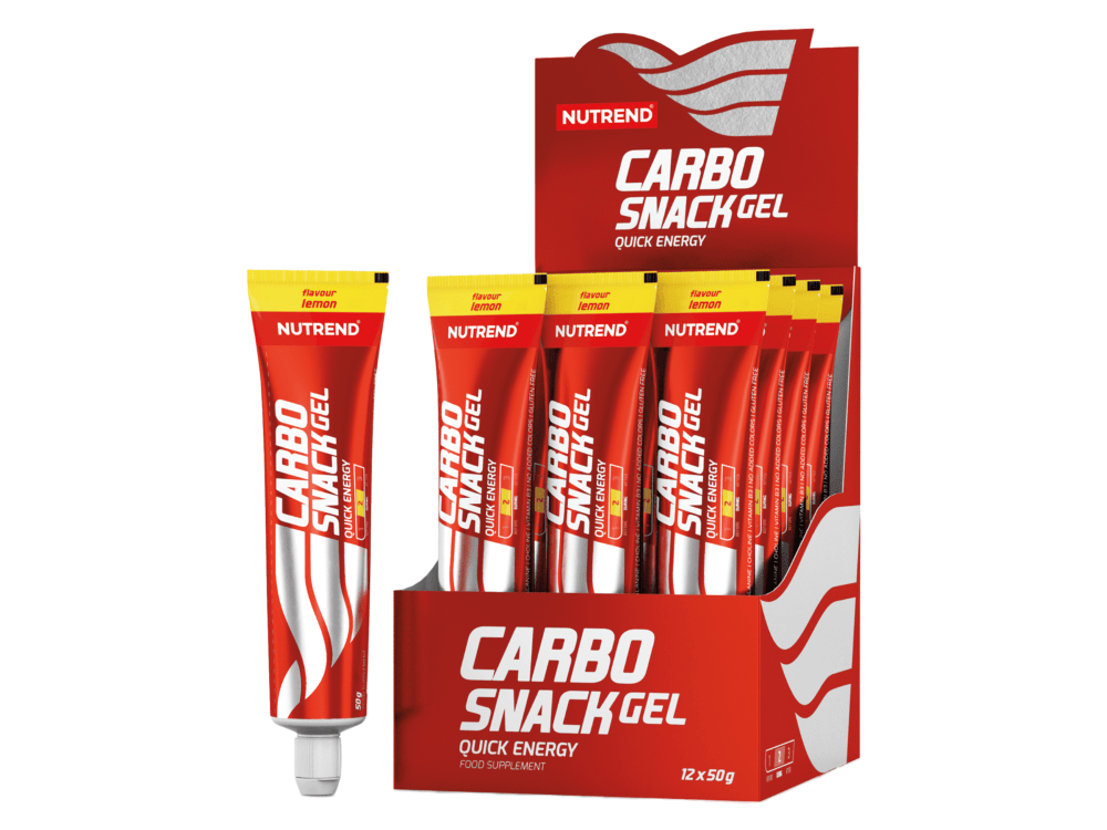 Nutrend Carbosnack Lemon Energie Gel - 12 x 50 g