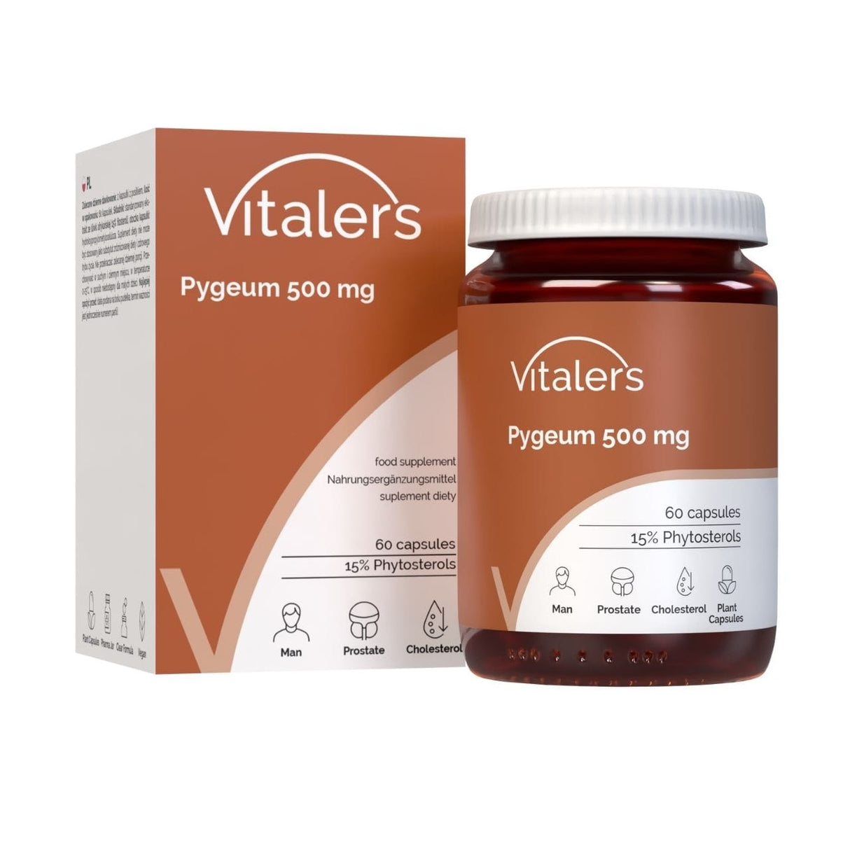 Vitaler's Pygeum 500 mg - 60 Kapseln