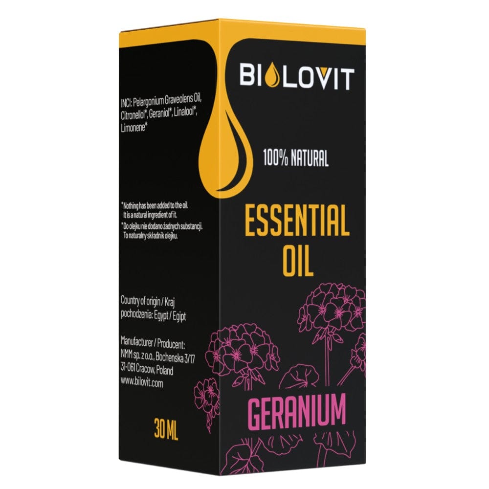 Bilovit Geranium Essential Oil - 30 ml