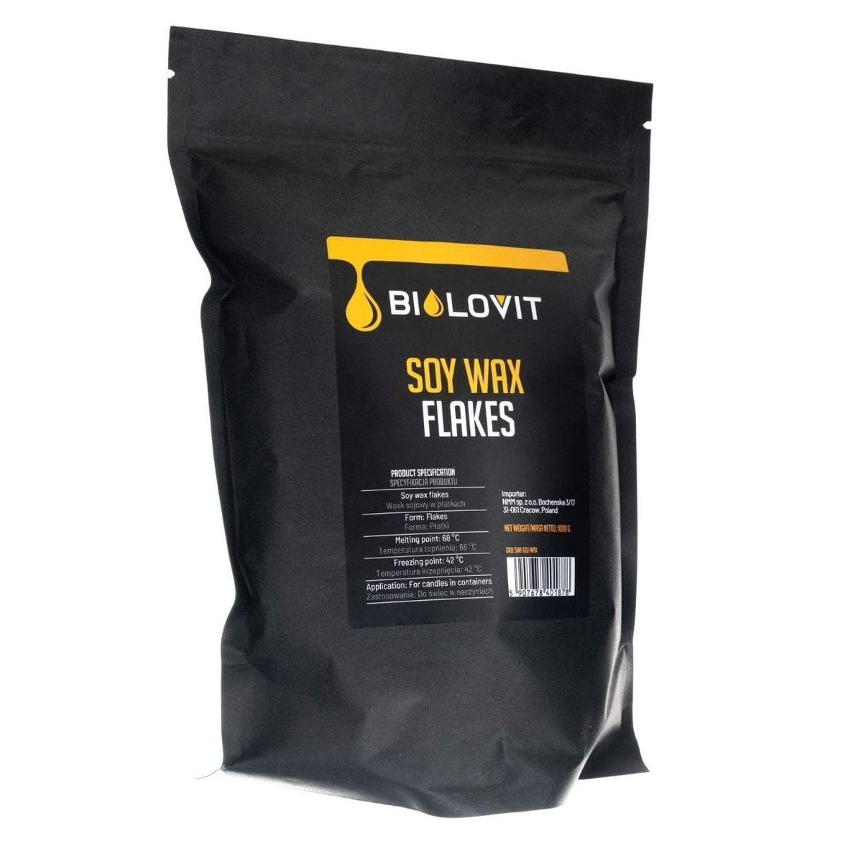 Bilovit Soy Wax Flakes - 1 kg