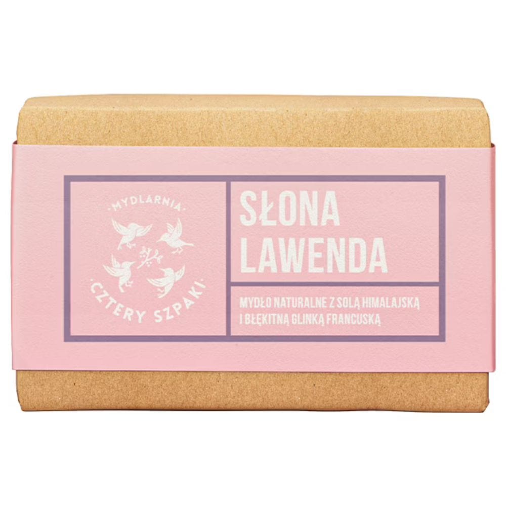 Cztery Szpaki Salt Lavender Soap - 110 g
