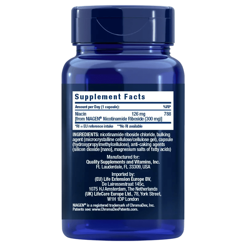 Life Extension NAD+ Cell Formula 300 mg EU - 30 Capsules