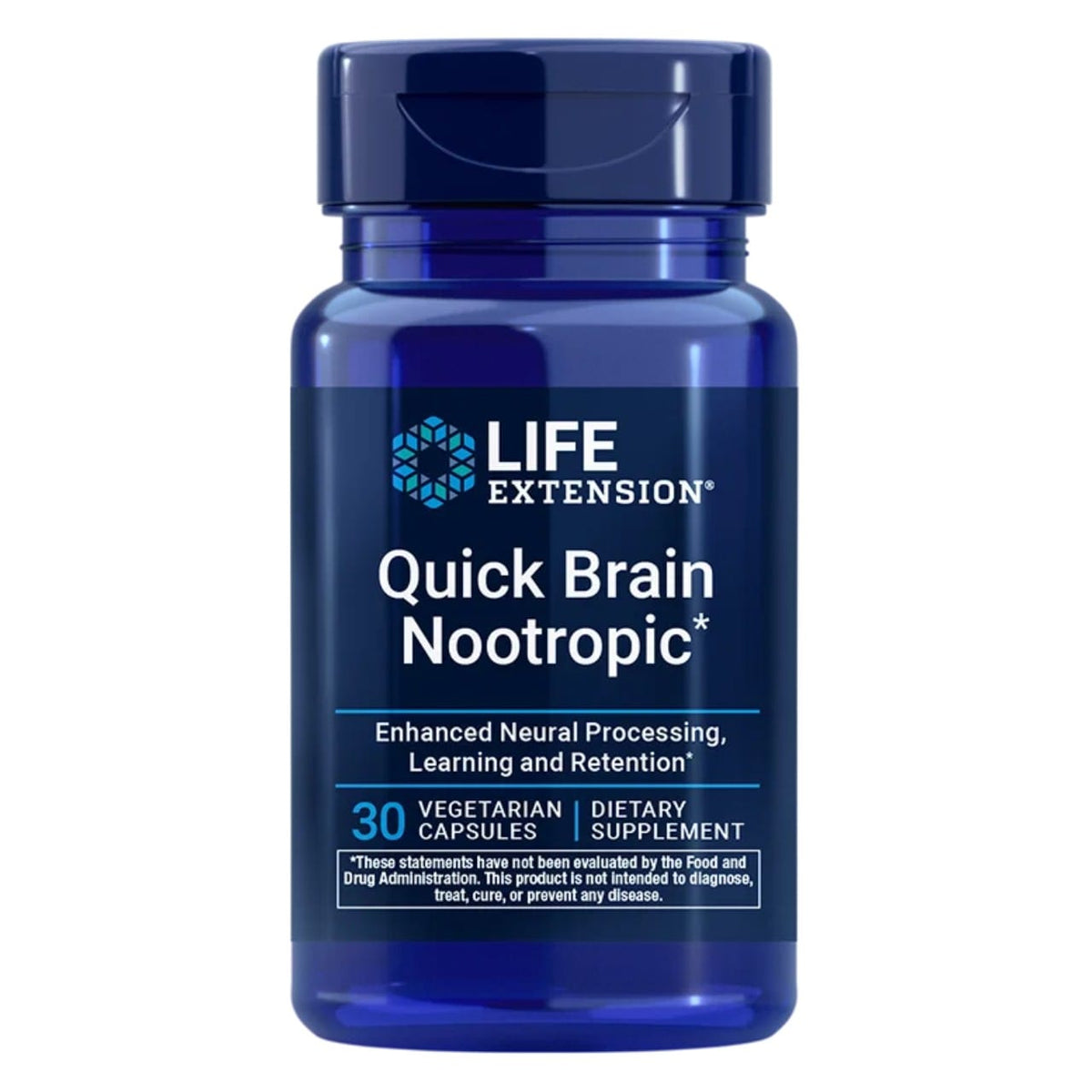 Life Extension Quick Brain Nootropic® - 30 Capsules