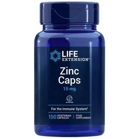 Life Extension Zinc Caps 15 mg - 150 Capsules