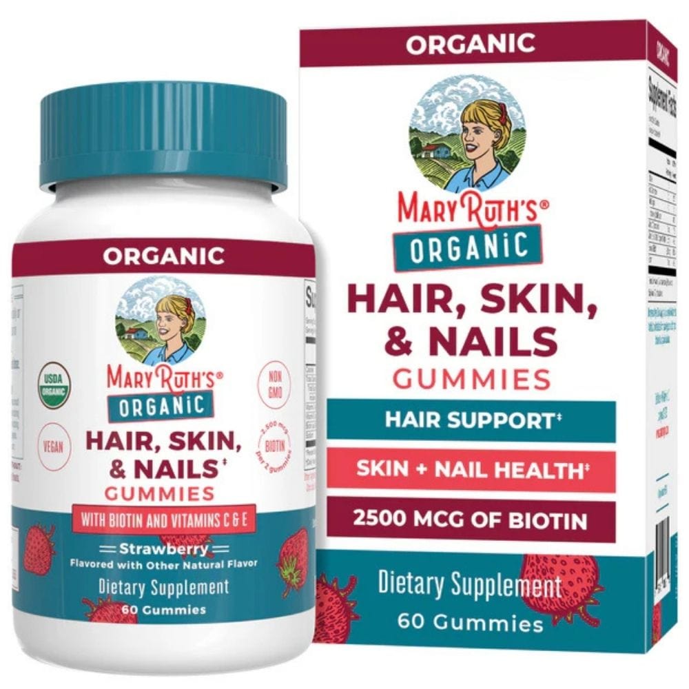 MaryRuth's Hair, Skin & Nails - 60 Gummies