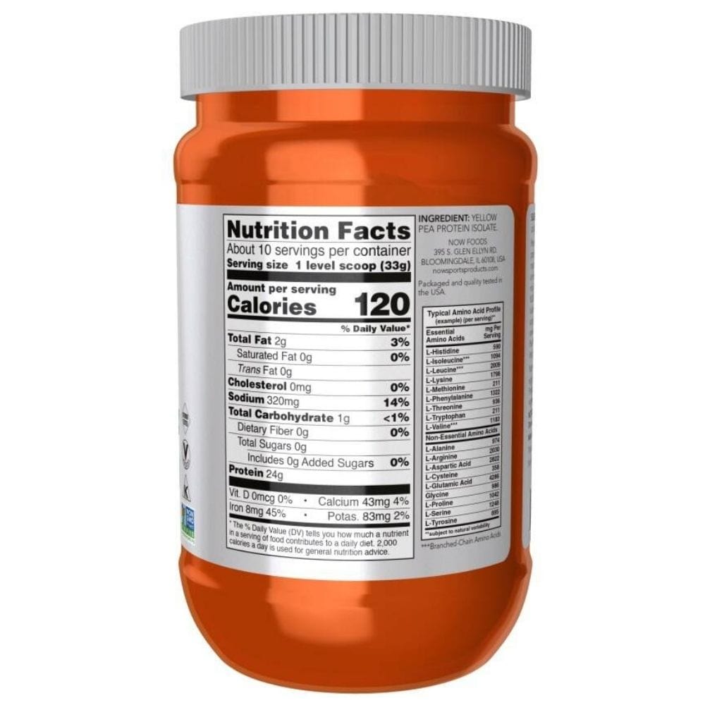 Now Foods Sport Pea Protein - 907 g