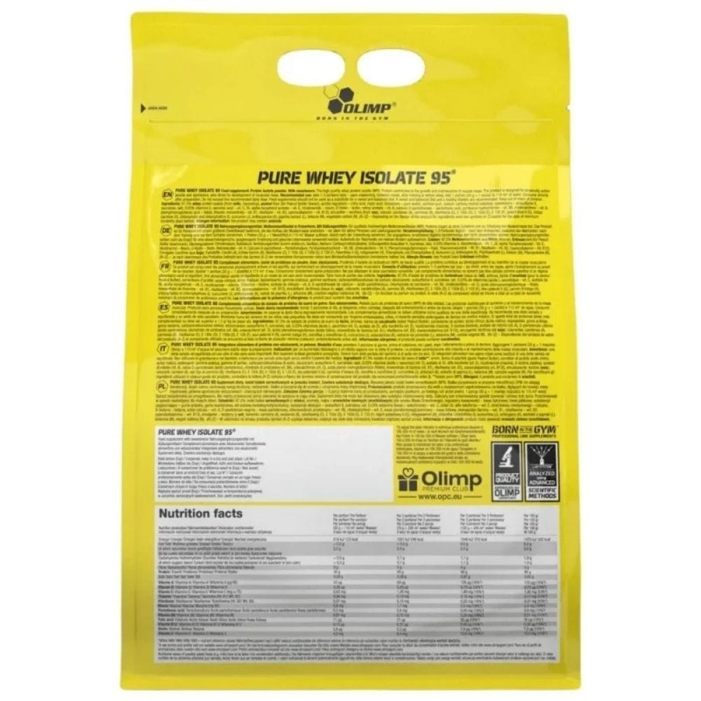 Olimp Pure Whey Isolate 95, Strawberry - 1800 g