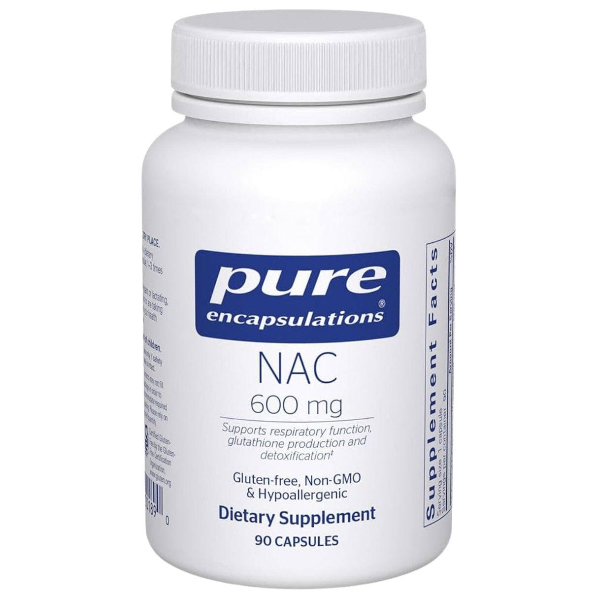 Pure Encapsulations NAC 600 mg - 90 Capsules