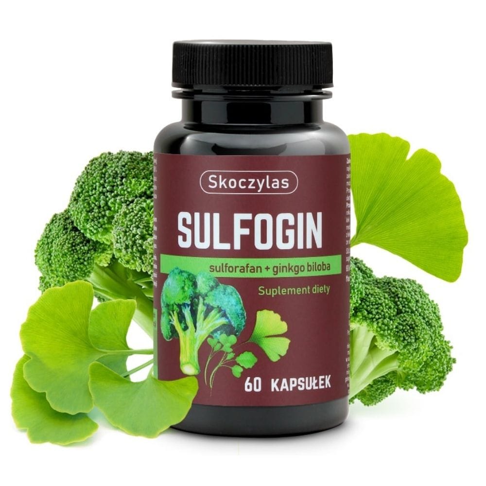 Skoczylas Sulfogin, Sulforaphane, Gingko Biloba - 60 Capsules
