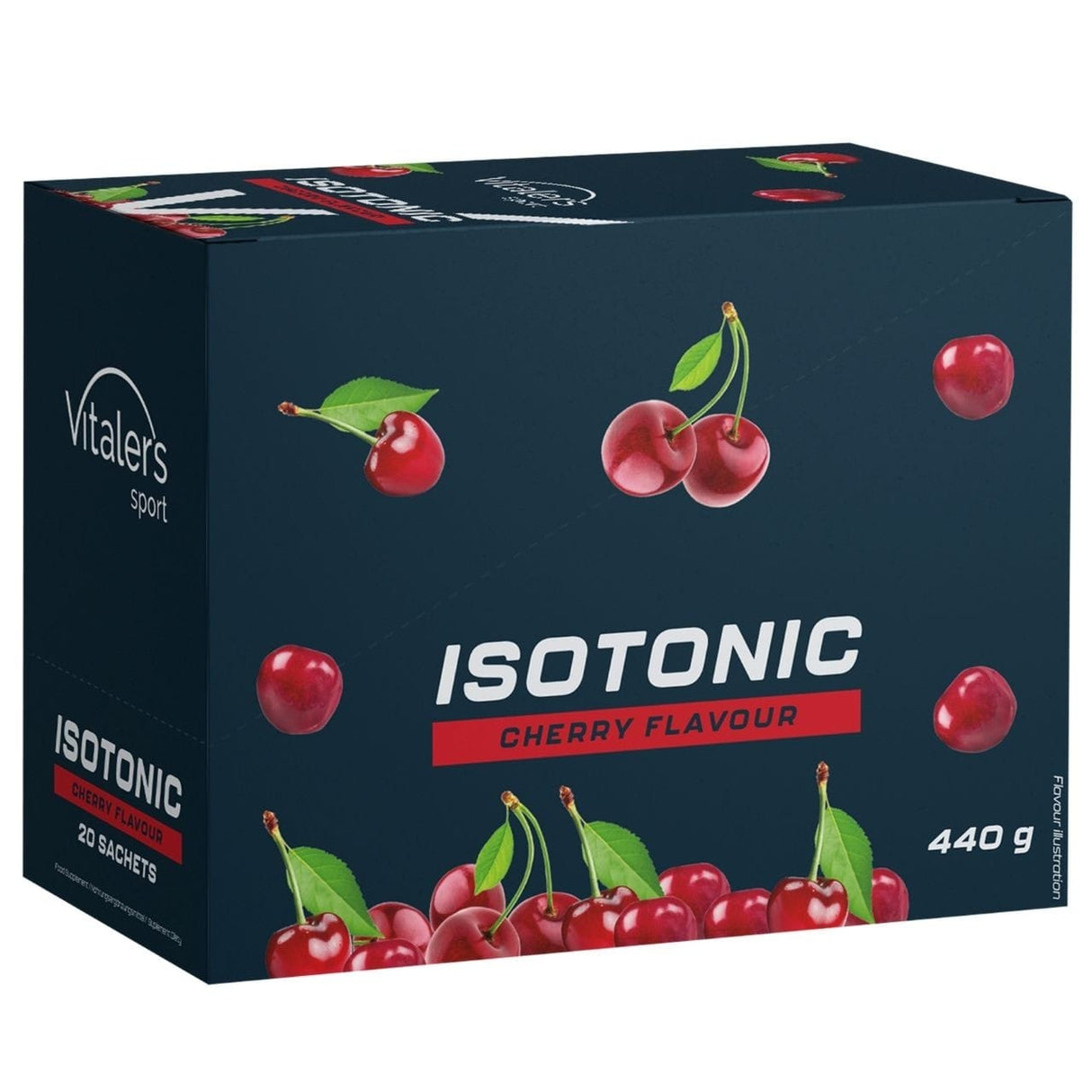 Vitaler's Sport Isotonic Drink, Cherry - 20 x 22 g