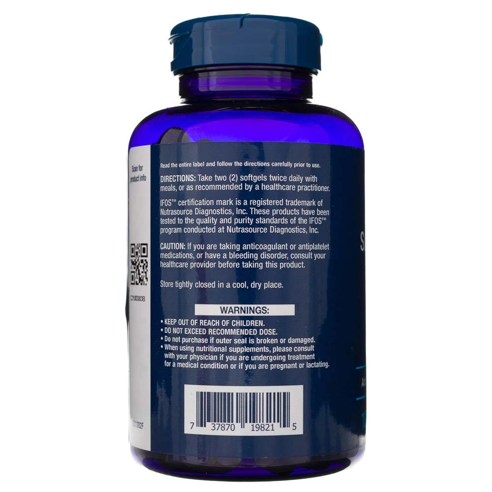 Life Extension Super Omega-3 EPA/DHA with Sesame Lignans & Olive Extract - 120 Softgels