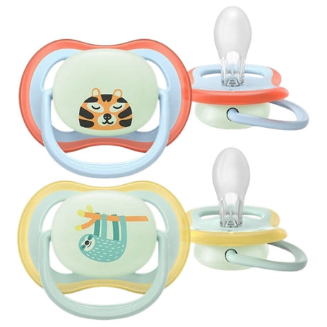 Philips Avent Ultra Air Night Schnuller 0-6 Monate - 2 Stück