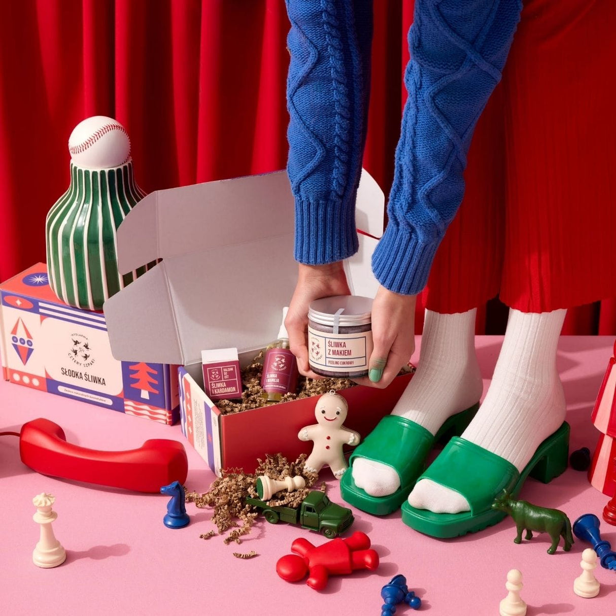 Cztery Szpaki Weihnachtsset: Süße Pflaume