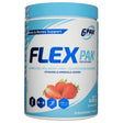 6PAK Flex Pak, Hydrolyzed Collagen + MSM + Glucosamine, Strawberry - 400 g