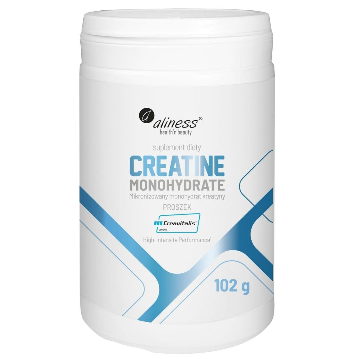 Aliness Kreatin Monohydrat, mikronisiert - 102 g