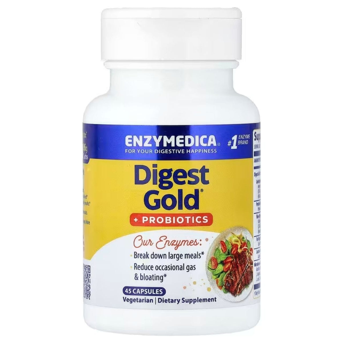 Enzymedica Digest Gold (Verdauungsenzyme) - 45 Kapseln