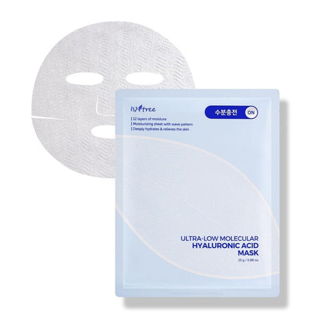 Isntree Ultra Low Molecular Hyaluronic Acid Mask - 10 Stück