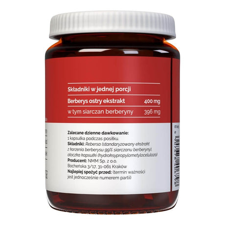 Vitaler's Berberin 400 mg - 60 Kapseln