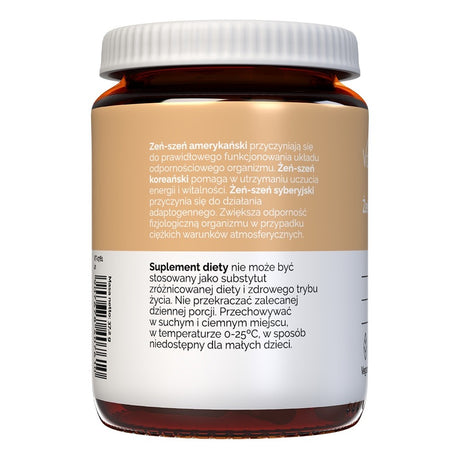 Vitaler's Ginseng-Komplex - 60 Kapseln