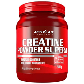 Activlab Creatine Powder Super 5000 mg, Black Currant - 500 g
