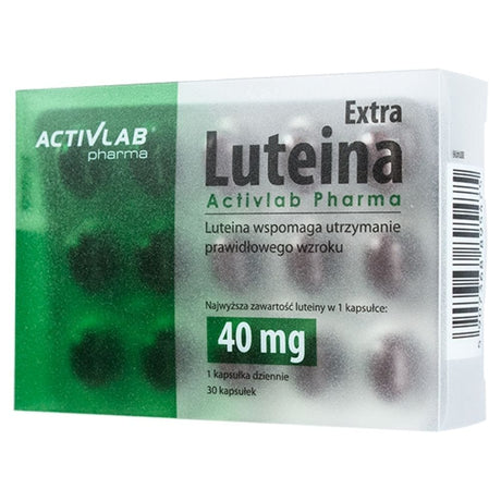 Activlab Pharma Lutein Extra 40 mg - 30 Capsules