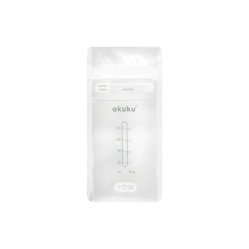 AKUKU Sterile Breastmilk Storage Pouches 150 ml - 30 pieces