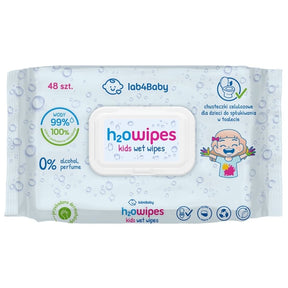 ALG Pharma h2owipes Kids Moistened Wipes - 48 Pieces
