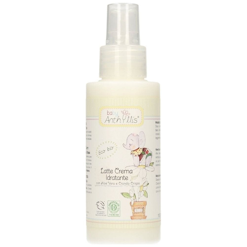 Anthyllis Moisturizing Milk/Cream with Aloe Vera & Sea Algae for Children - 100ml