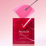 Arencia Red Collagen Firming Sheet Masks - 4 pieces