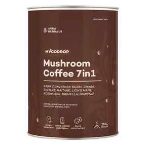 Aura Herbals Mycodrop 7-in-1 Mushroom Coffee – 250 g