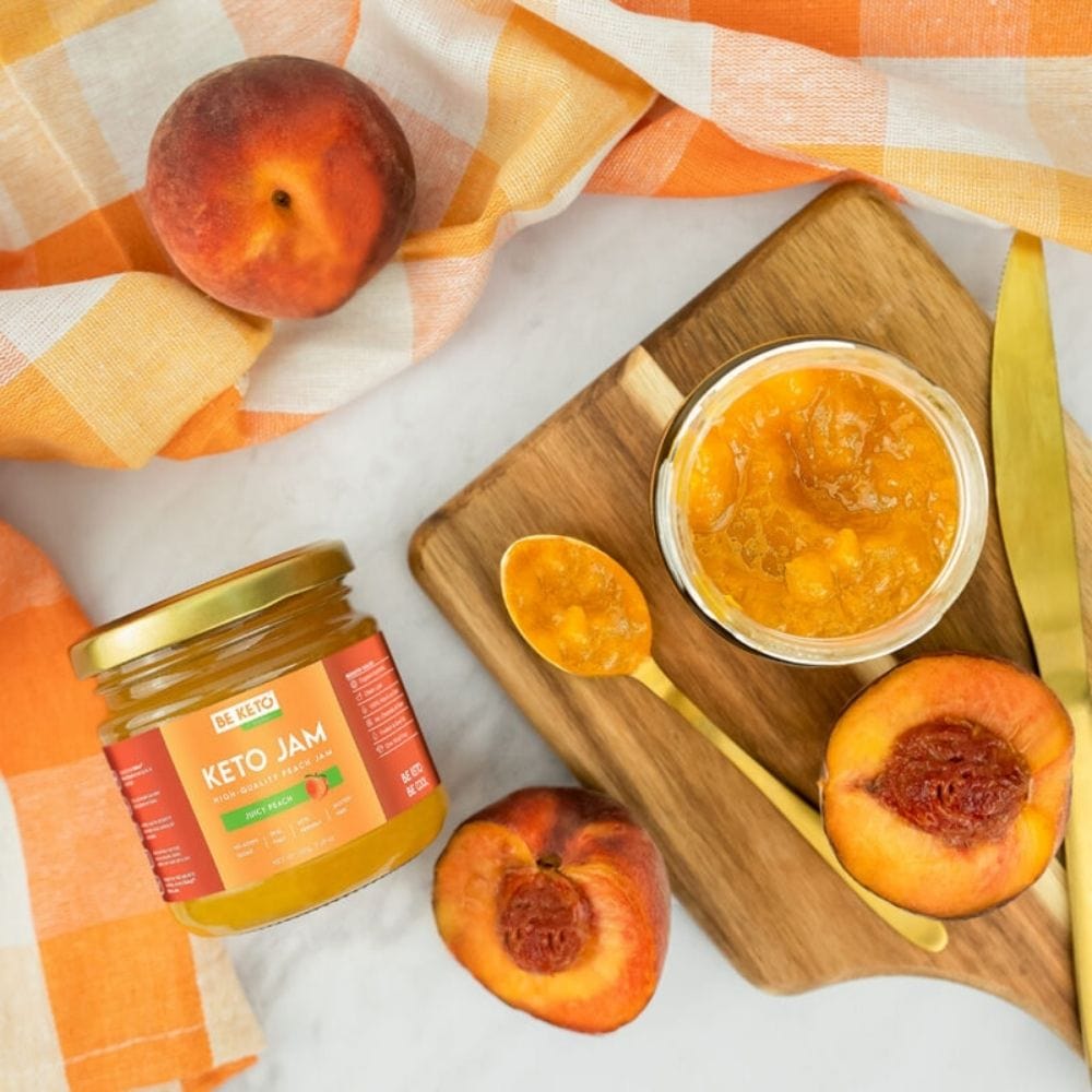 BeKeto Keto Jam, Juicy Peach - 200 g