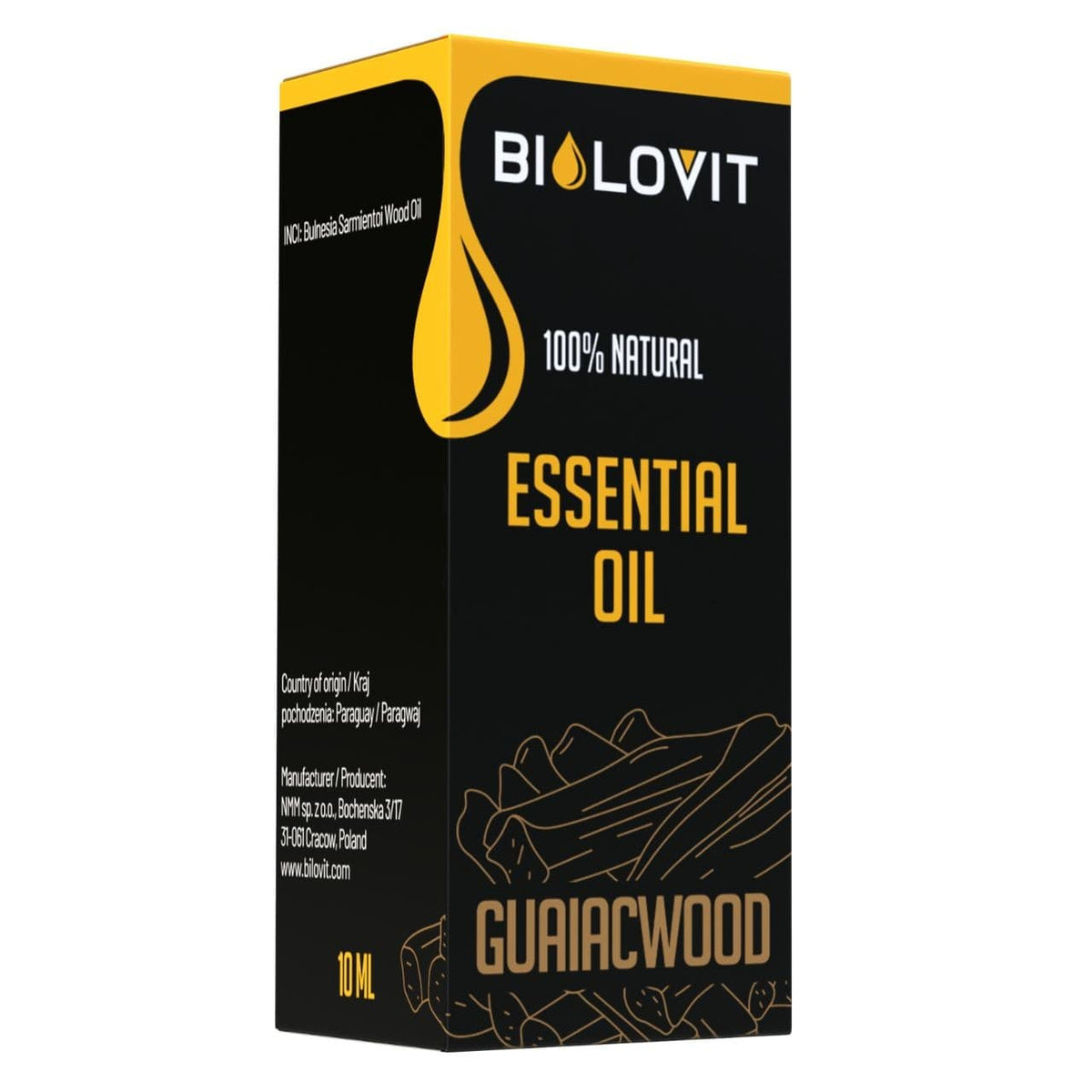 Bilovit Guaiacwood Essential Oil - 10 ml