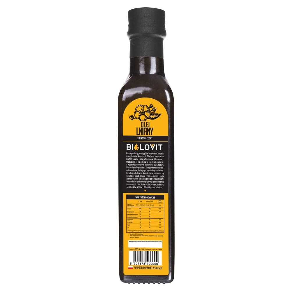 Bilovit Linseed Oil Cold Pressed - 250 ml