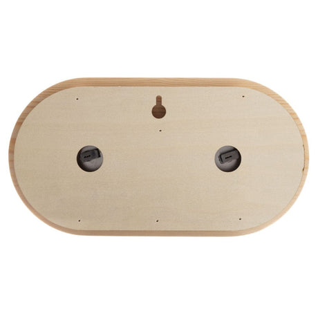 Bilovit Pine Sauna Thermometer with Hygrometer