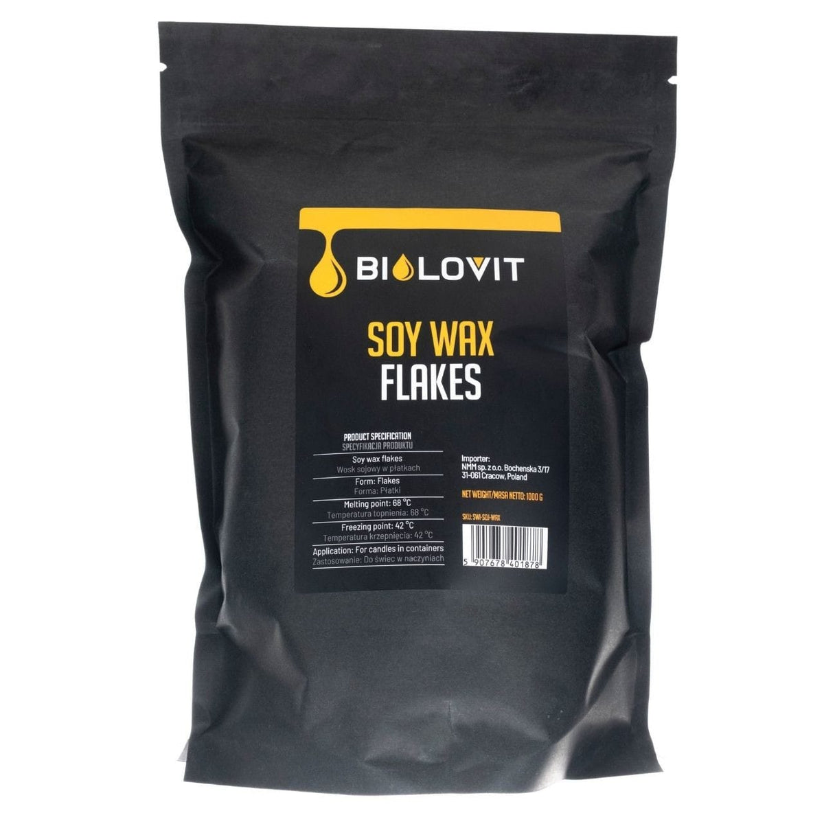 Bilovit Soy Wax Flakes - 1 kg