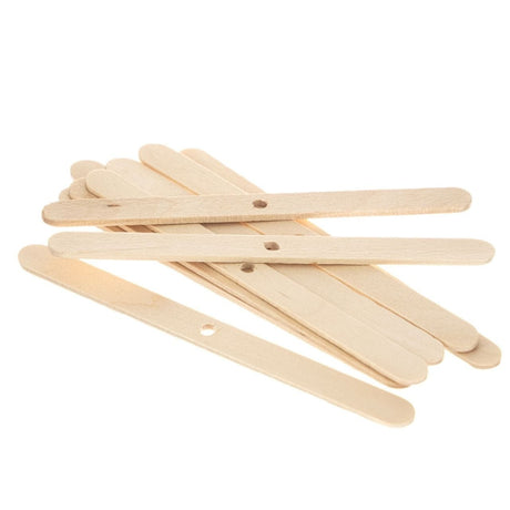 Bilovit Wooden Wick Centering Sticks - 10 Pieces