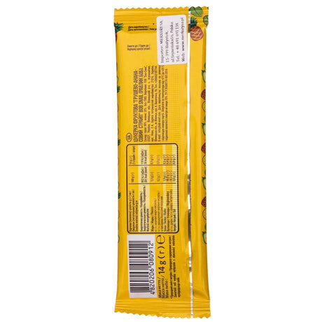 Bob Snail Pear & Pineapple Stripe with No Added Sugar - 14 g