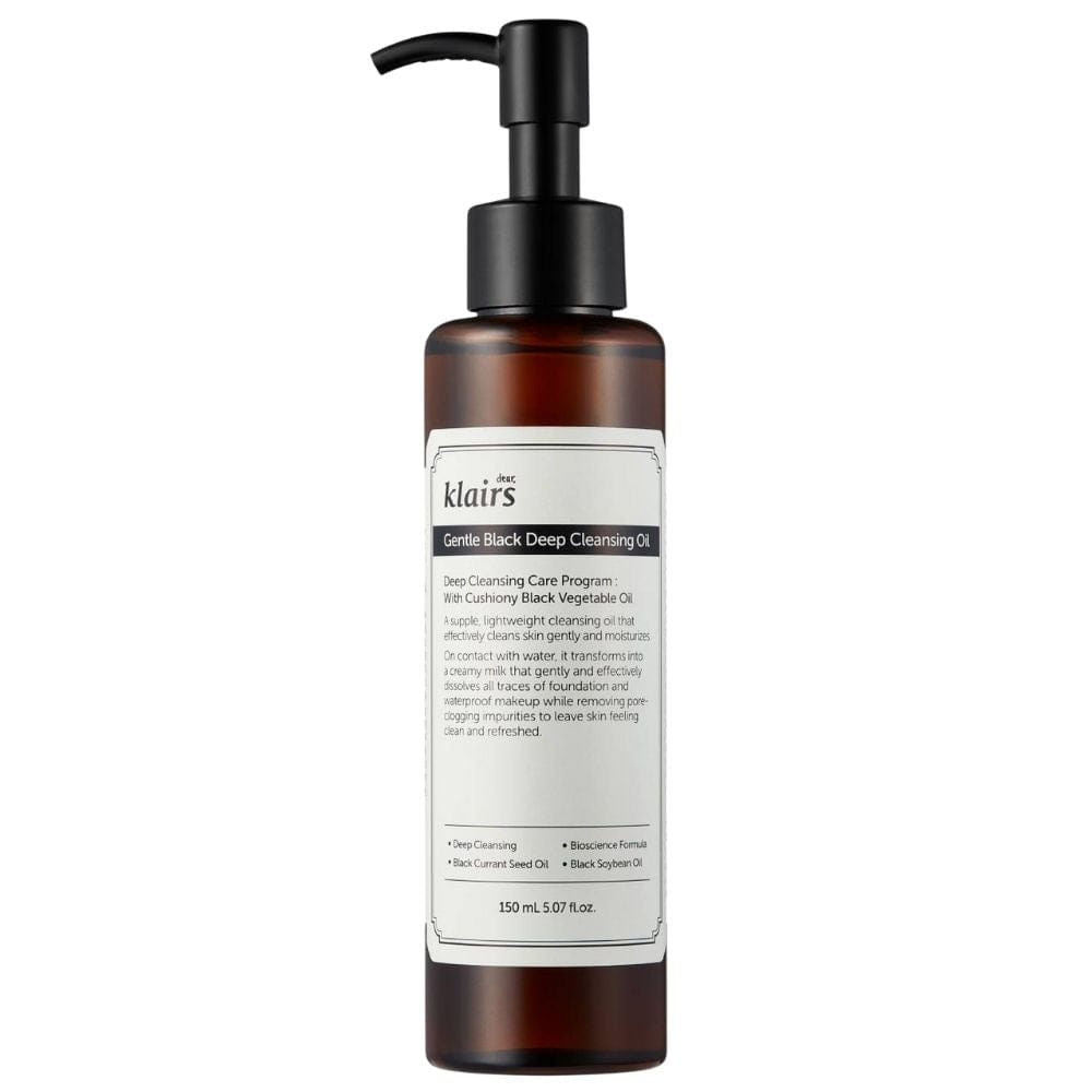 Dear, Klairs Gentle Black Deep Cleansing Oil - 150 ml