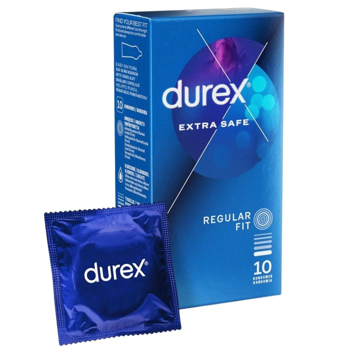 Durex Extra Safe Condoms - 10 pieces