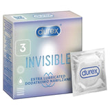 Durex Invisible Condoms - 3 Pieces