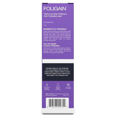 Foligain Shampoo for Thinning Hair for Women - 236 ml