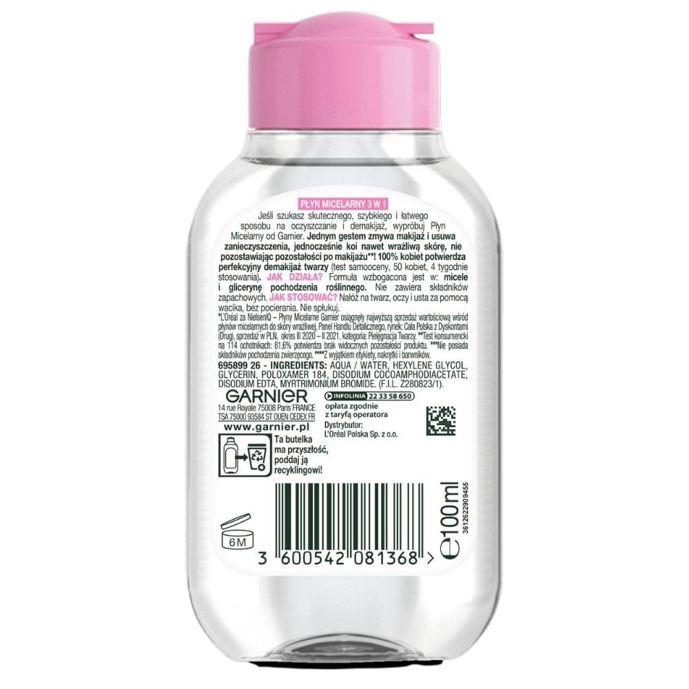 Garnier Skin Naturals Micellar Lotion 3 in 1 - 100 ml