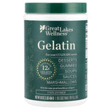 Great Lakes Wellness Gelatin Powder, Unflavored - 454 g