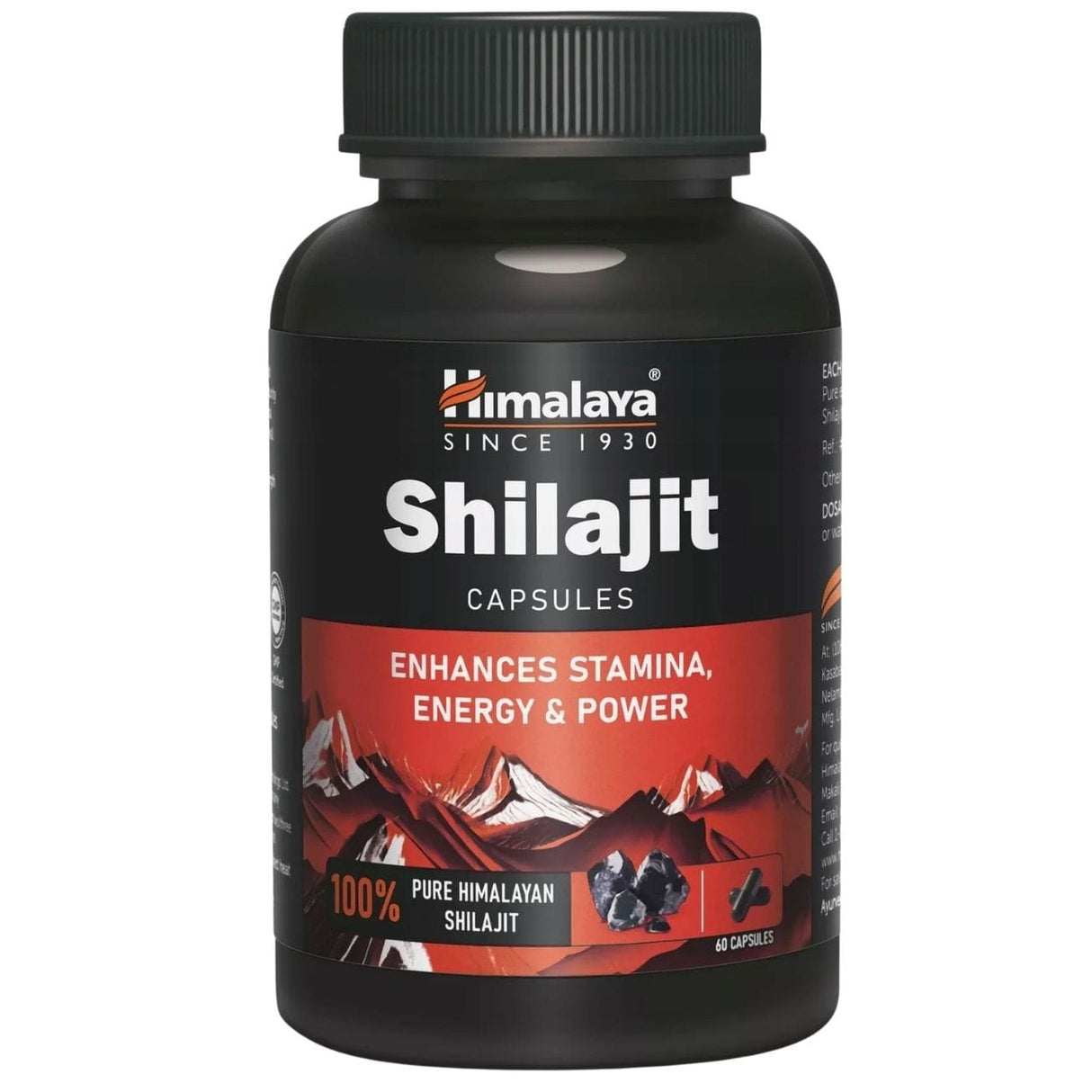 Himalaya Shilajit – 60 Capsules