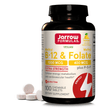 Jarrow Formulas Methyl B-12 1000 mcg & Methyl Folate 400 mcg, Lemon - 100 Tablets