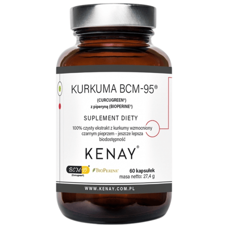Kenay Turmeric BCM-95® (Curcugreen®) - 60 Capsules
