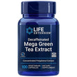 Life Extension Decaffeinated Mega Green Tea Extract  - 100 Veg Capsules