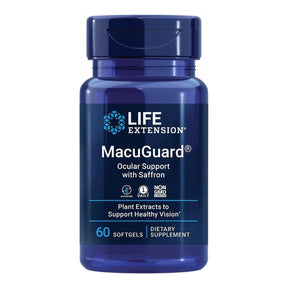 Life Extension MacuGuard® Ocular Support with Saffron - 60 Softgels