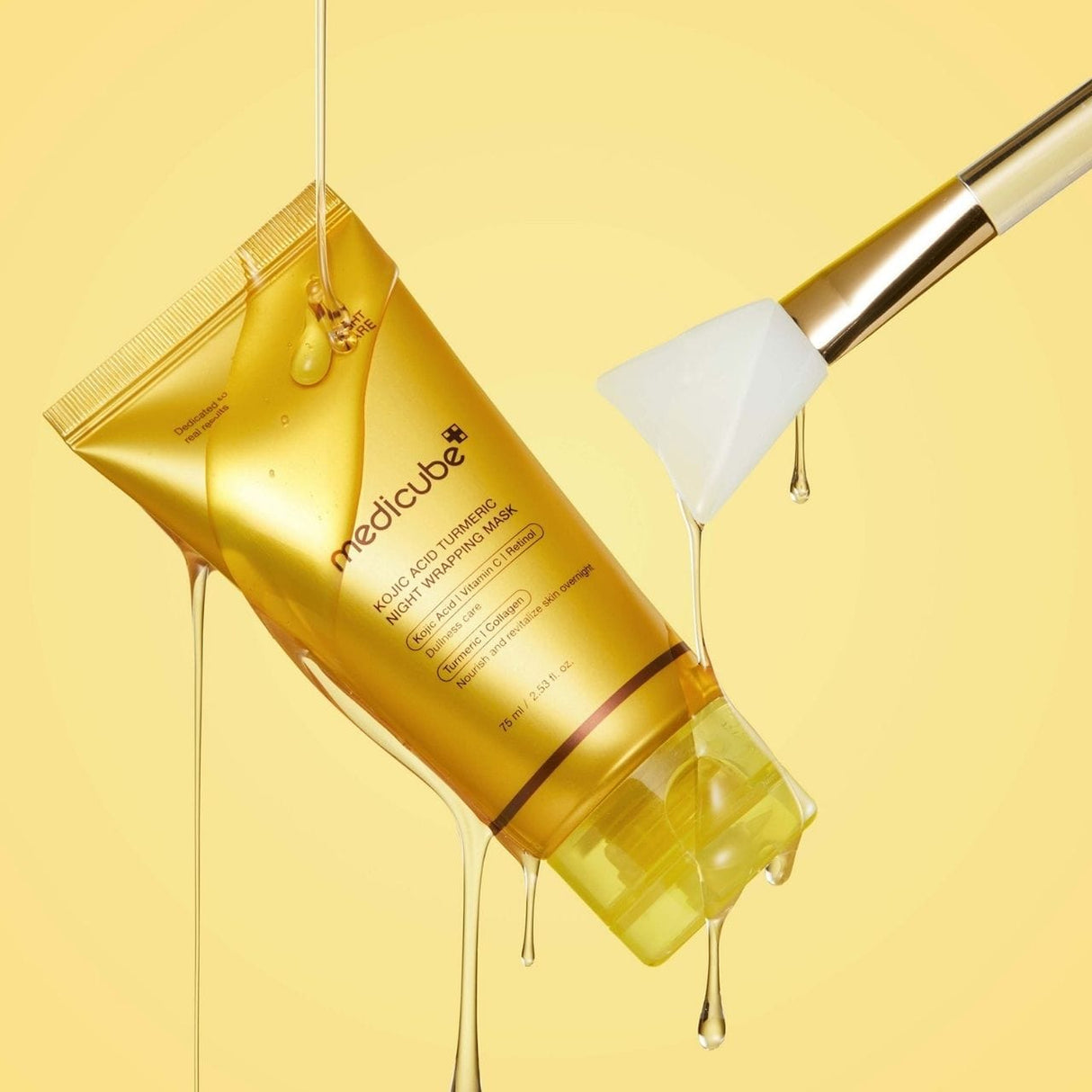 Medicube Kojic Acid Turmeric Night Wrapping Mask - 75 ml